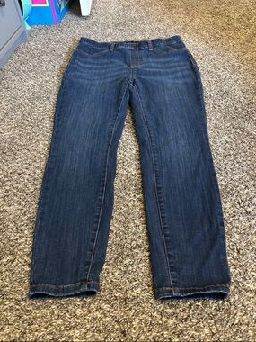 Judy Blue pull on skinny jeans 15/32 good condition lightweight spring summer